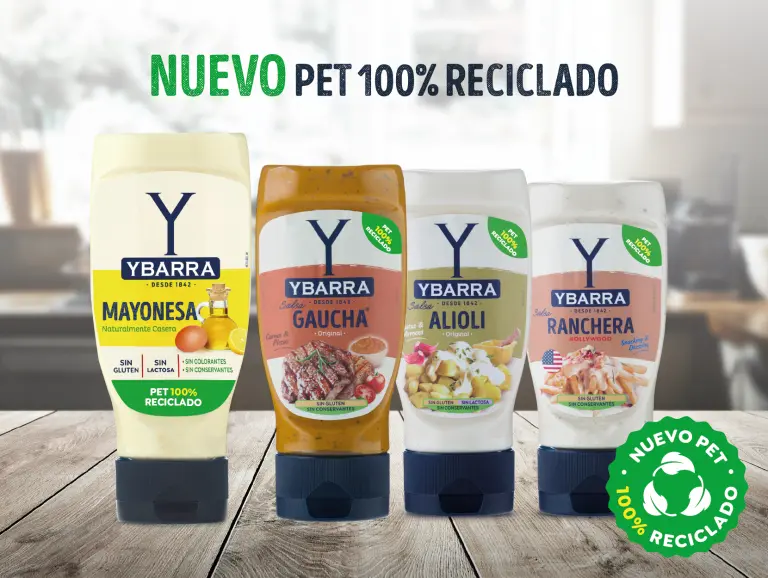 Ybarra refuerza su compromiso ambiental con envases mas sostenibles